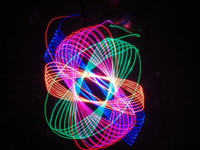 Light Spirograph